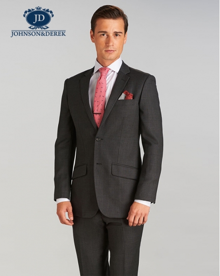 黑色商务正装西装套装