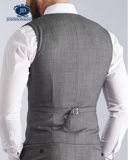 灰色休闲时尚羊毛西装套装定做