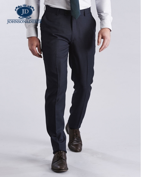 藏蓝色商务正装西装套装定制