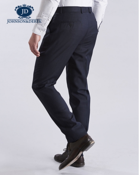 藏蓝色商务正装西装套装定制