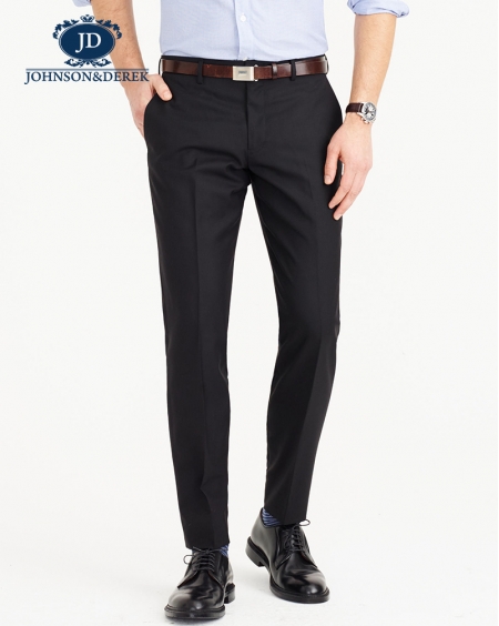 JD高级定制藏蓝色西裤