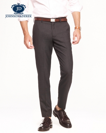 JD高级定制藏蓝色西裤