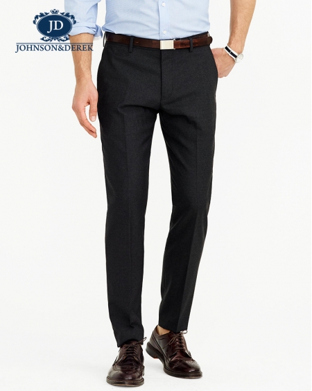 JD高级定制藏蓝色西裤