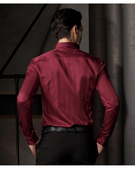 JD高级定制衬衫出席晚会