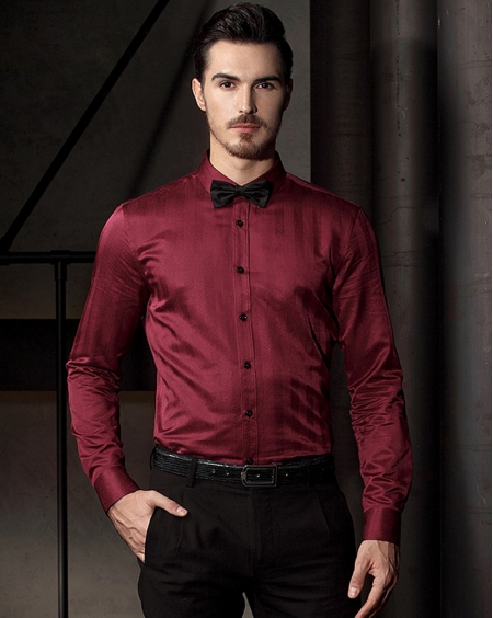 JD高级定制衬衫出席晚会