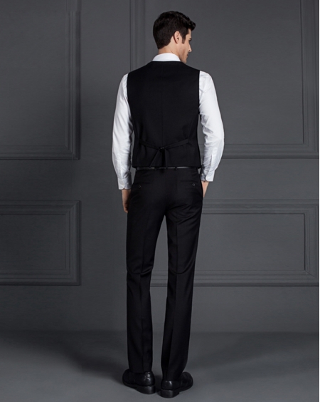 JD高级定制男士西装羊毛马甲 英伦风格