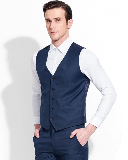 JD高级定制男士商务西装马甲